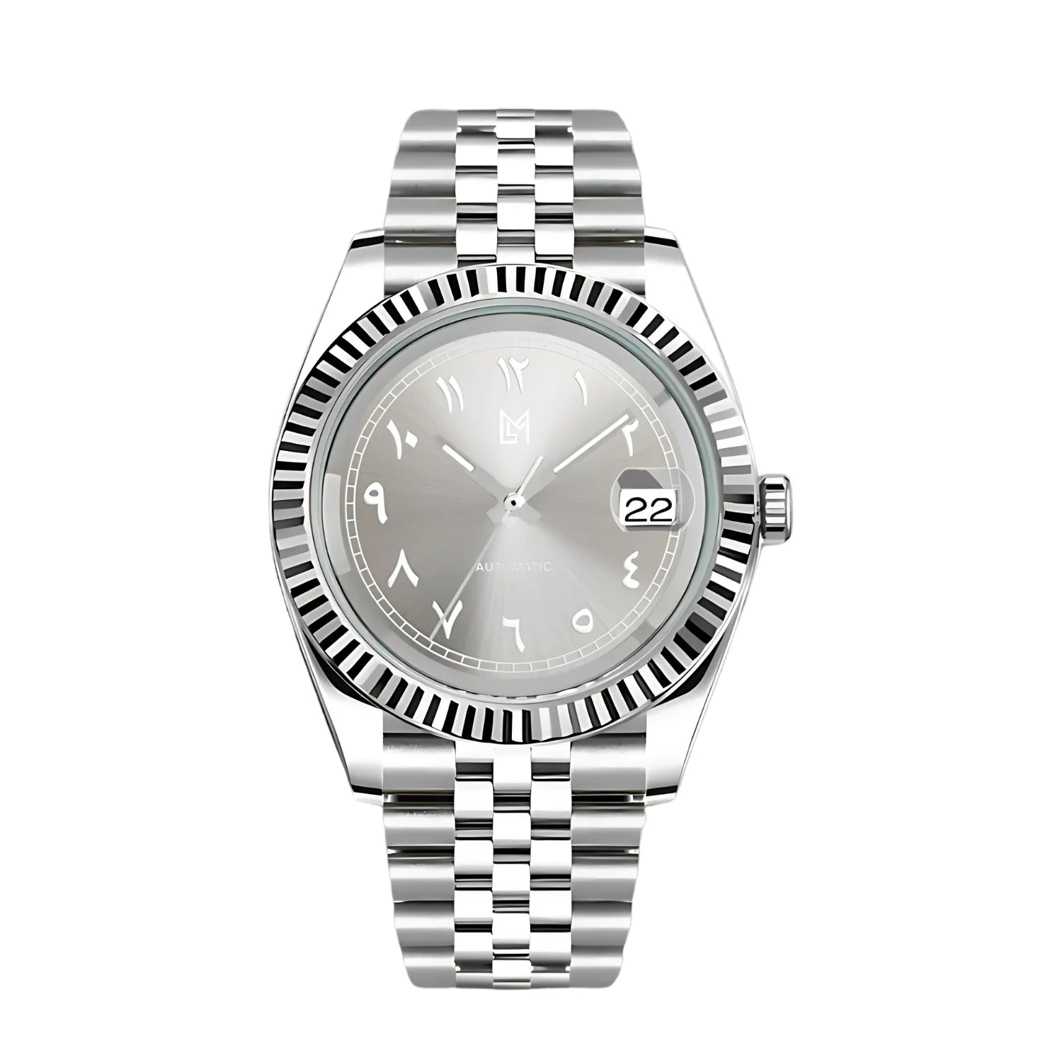 Datejust Gray Arabic